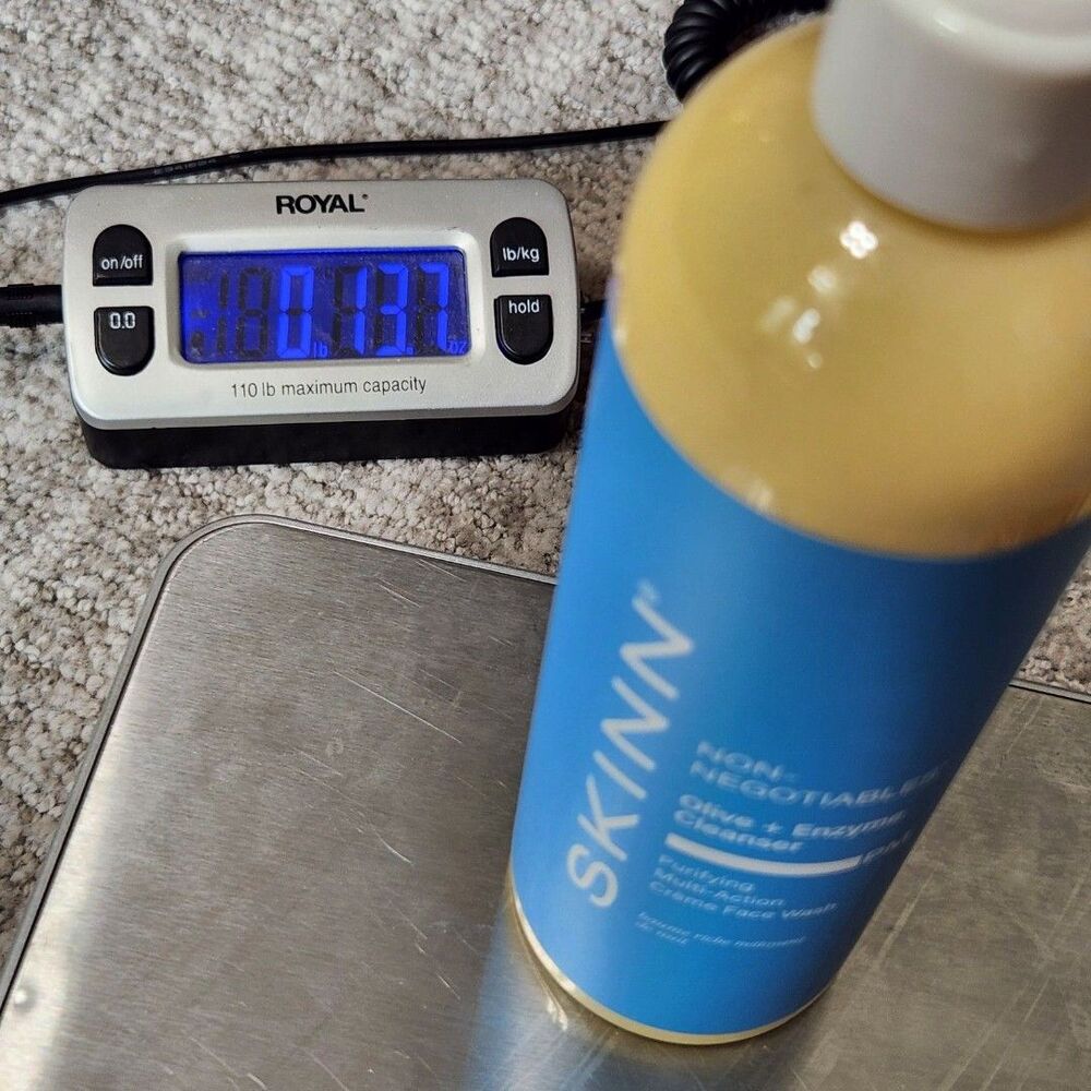 SKINN Non-negotiables Olive + Enzyme PM Cleanser Face Wash, size 12oz - Picture 2 of 5
